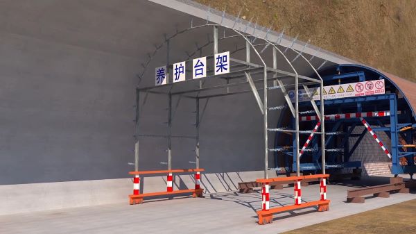 连云港隧道施工动画制作公司 - 隧道施工工艺和施工方法 - 隧道施工汇报动画视频 - bim 工程施工动画